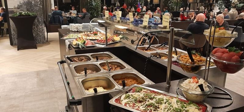 Koud en warm buffet van Bruisss